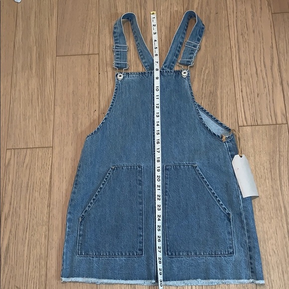 NWT Denim Overall Skirt Size 3 - Picture 6 of 7